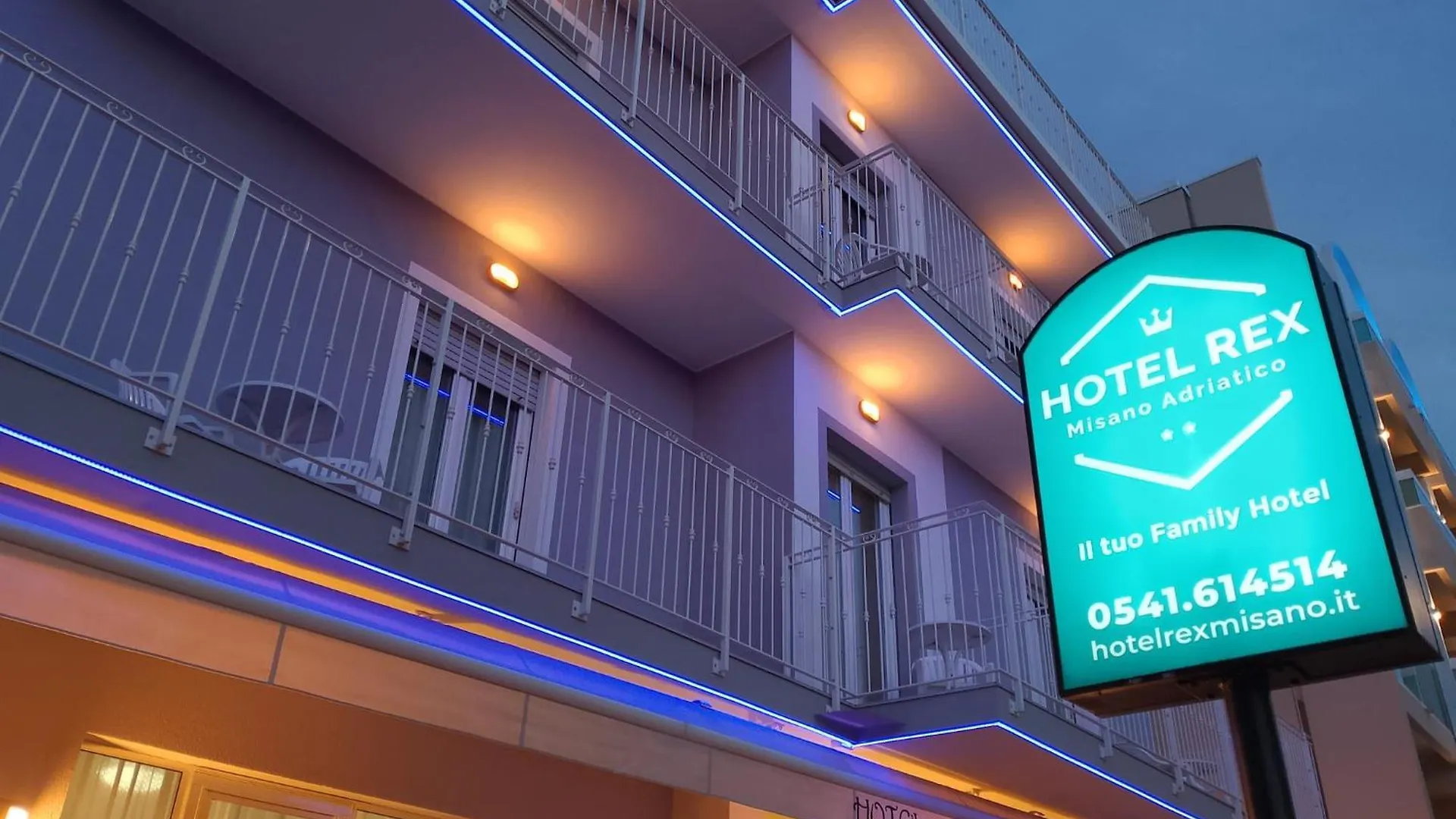 Hotel Rex Misano Adriatico Itálie
